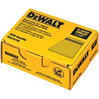 DEWALT Finish Nails, 20-Degree, 1-1/2-Inch, 16GA, 2500-Pack (DCA16150)