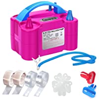 Growsun Balloons Pump Kit Electric Balloon Garland Arch Kit Air Blower Inflator for Party Decoration w/Ballons Tape…