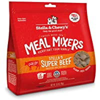 Stella & Chewy's Freeze-Dried Raw Stella's Super Beef Meal Mixers Grain-Free Dog Food Topper