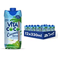 Vita Coco - Pure Coconut Water (330ml x 12) - Naturally Hydrating - Packed With Electrolytes - Gluten Free - Full Of…