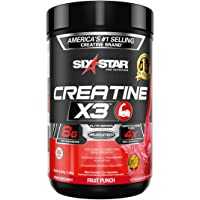 Creatine Powder | Six Star Creatine X3 | Creatine HCl + Creatine Monohydrate Powder | Muscle Builder & Muscle Recovery…