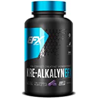 EFX Sports Kre-Alkalyn | PH-Correct Creatine Monohydrate | Multi-Patented Formula, Gain Strength, Build Muscle & Enhance…