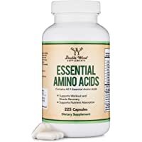 Essential Amino Acids - 1 Gram Per Serving Powder Blend of All 9 Essential Aminos (EAA) and all Branched-Chain Aminos…