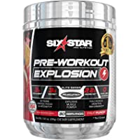 Pre Workout | Six Star PreWorkout Explosion | Pre Workout Powder for Men & Women | PreWorkout Energy Powder Drink Mix…