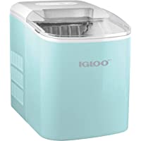 Igloo ICEB26AQ Automatic Portable Electric Countertop Ice Maker Machine, 26 Pounds in 24 Hours, 9 Ice Cubes Ready in 7…