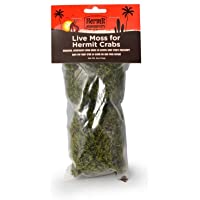 Flukers Live Moss for Hermit Crabs, 0.5-Ounce