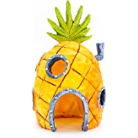 Penn-Plax Officially Licensed Nickelodeon SpongeBob Aquarium Ornament – SpongeBob’s Pineapple House - Perfect for Fish…