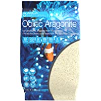 AQUANATURAL Oolitic Aragonite 10lb Aquarium Sand for Reef, Saltwater and Marine Tanks and Aquariums