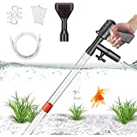 STARROAD-TIM Fish Tank Gravel Cleaner Newly Upgraded Fish Tank Water Changer with Air Pressure Button Long Nozzle Water…