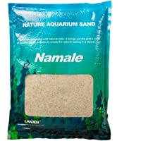 Landen Namaule Aquarium Sand, Super Natural for Aquarium Landscaping, Cosmetic Sand for Plant Tank, Fine Grain Natural…