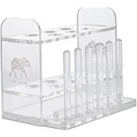 Aquarium Test Tube Holder, Hand-Made Rack, with 6 Holes and 6 Drying Poles, customised for use with Aquarium Test Tubes…