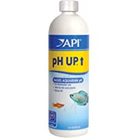 API pH UP pH adjuster, Raises freshwater aquarium water pH to the level your fish need to thrive, Test water weekly and…