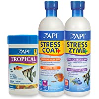 API Stress Zyme Bacterial Cleaner, Freshwater and Saltwater Aquarium Water Cleaning Solution