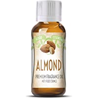 Almond Scented Oil by Good Essential (Huge 1oz Bottle - Premium Grade Fragrance Oil) - Perfect for Aromatherapy, Soaps…