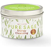 MAGNIFICENT 101 Pure White Sage Smudge Candle for House Energy Cleansing, Banishes Negative Energy I Purification and…