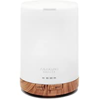 ASAKUKI 300ML Essential Oil Diffuser, Quiet 5-in-1 Premium Humidifier, Natural Home Fragrance Aroma Diffuser with 7 LED…