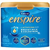 Enfamil Enspire Infant Formula with Immune-Supporting Lactoferrin, Brain Building DHA, 5 Nutrient Benefits in 1 Formula…