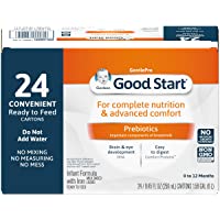 Gerber Good Start GentlePro Non-GMO Ready to Feed Infant Formula Stage 1,Gentle Baby Formula with Iron, 2’-FL HMO and…