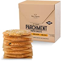 4x4 Inches 1000 Sheets Parchment Paper Squares by Baker’s Signature | Silicone Coated & Unbleached – Ideal for Baking…