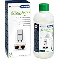 De'Longhi EcoDecalk Descaler, Eco-Friendly Universal Descaling Solution for Coffee & Espresso Machines, 16.90 oz (5 uses…