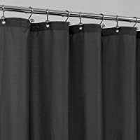 ALYVIA SPRING Waterproof Fabric Shower Curtain Liner - Soft & Light-Weight Cloth Shower Liner, 3 Bottom Magnets, Hotel…