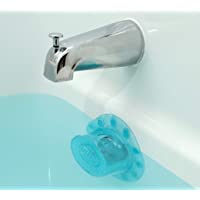 SlipX Solutions Bottomless Bath Overflow Drain Cover for Tub, Adds Inches of Water to Bathtub for a Warmer Deeper Bath…