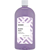 Amazon Brand - Solimo Lavender Bubble Bath, 32 Fluid Ounce