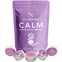 BodyRestore Shower Steamers (Pack of 15) Gifts for Women and Men - Lavender Essential Oil Scented Aromatherapy Shower…