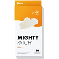 Mighty Patch Nose from Hero Cosmetics - XL Hydrocolloid Patches for Nose Pores, Pimples, Zits and Oil - Dermatologist…