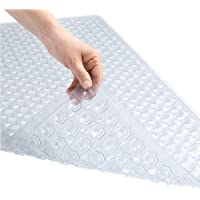 Gorilla Grip Patented Bath Tub and Shower Mat, 35x16, Machine Washable, Extra Large Bathtub Mats with Drain Holes and…