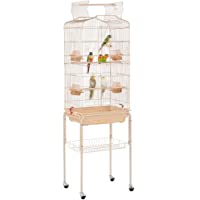 Yaheetech 64-inch Play Open Top Medium Small Parrot Parakeet Bird Cage for Lovebirds Finches Canaries Parakeets…