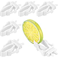 6 Pieces Bird Cage Food Holder Parrot Fruit Vegetable Clips Bird Cage Feeder Clip for Budgie Parakeet Cockatoo Macaw…