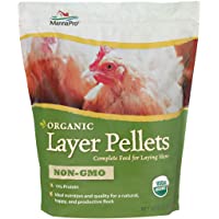 Manna Pro Layer Pellets for Chickens | Non-GMO & Organic High Protein Feed for Laying Hens
