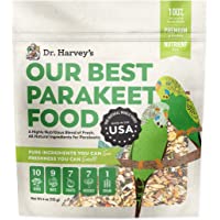 Dr. Harvey's Our Best Parakeet Food, All Natural Daily Food for Budgies and Parakeets