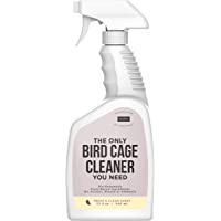 Natural Rapport Bird Cage Cleaner - The Only Bird Cage Cleaner You Need - Bird Poop Spray Remover, Naturally Removes…