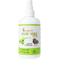 UnRuffledRx Aloe Vera Bird Bath Spray for Daily Care, Molting, Feather Plucking & Skin Health - Softer, Brighter Plumage…