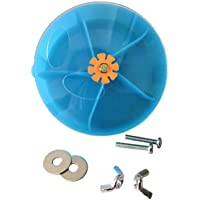 Bird Creative Foraging System Wheel Seed Food Ball Rotate Training Toy for Small and Medium Parrots Parakeet Cockatiel…