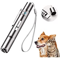 Laser Pointer Cat Toys,Cat and Dog Toys for Indoor ,3 Modes Projection Playpen USB Charging,Cat Toys Wand Light Pet…
