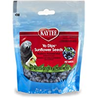Kaytee Blueberry Flavored Yogurt Dipped Sunflower Seeds For Birds Treat,2.5 oz