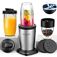 KOIOS 850W Personal Blender for Shakes and Smoothies, 11 Pieces Bullet Single Smoothie Blender for Kitchen, Small…