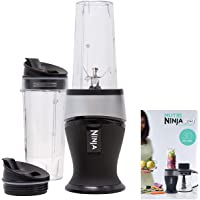 Ninja Personal Blender for Shakes, Smoothies, Food Prep, and Frozen Blending with 700-Watt Base and (2) 16-Ounce Cups…
