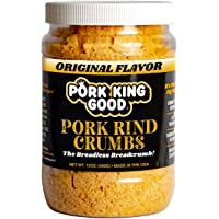 Pork King Good Low Carb Keto Diet Pork Rind Breadcrumbs! Perfect For Ketogenic, Paleo, Gluten-Free, Sugar Free and…