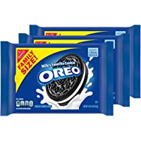 Oreo (ORMT9) Sandwich Cookies, Family Size -Chocolate, 19.1 Ounce (Pack of 3)