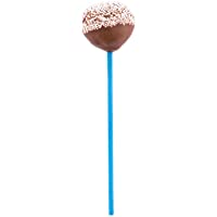 5.9 Inch Cake Pop Sticks, 100 Biodegradable Lollipop Sticks - Compostable, Multipurpose, Sky Blue Paper Colored Cake Pop…