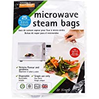 Microwave Steam Bags - 25 Pack