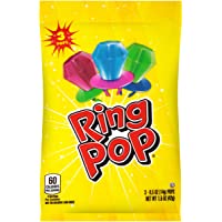 Ring Pop Individually Wrapped Bulk Variety Party Pack Lollipop Suckers W/ Assorted Flavor, 3Count (Pack Of 12) - Fun…