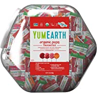 YumEarth Organic Lollipops, Variety Pack, 30 ounce (pack of 1) - Allergy Friendly, Non GMO, Gluten Free, Vegan…