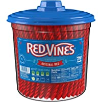 Red Vines Licorice, Original Red Flavor Soft & Chewy Candy Twists, 3.5 lbs, 56 Ounce