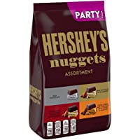 HERSHEY'S NUGGETS Assorted Chocolate Candy Mix, Valentine's Day, 31.5 oz Bulk Party Pack