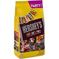 HERSHEY'S Miniatures Assorted Chocolate Candy, Valentine's Day, 35.9 oz Bulk Party Bag